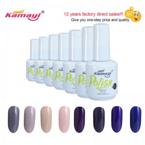 Kamayi helt nytt paket med färger suger av gel nagellack högkvalitativ gelpolver
