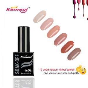 Kamayi LED Gel nagellack för konst nagel De bästa priserna färg UV-polering Mineral Color Gel UV