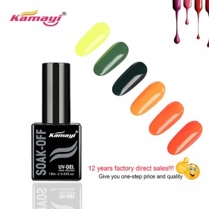Kamayi 72 Colors12ml, Uv Gel nagellack Partihandel Uv Gel Polish